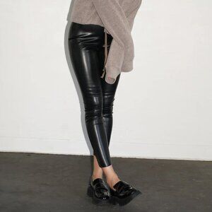 LNA pleather leggings